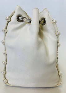 CHANEL Ivory Pearl Obsession Medium Tote Bag