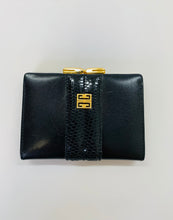 Load image into Gallery viewer, Givenchy Black Leather Coin Purse