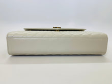 Load image into Gallery viewer, Saint Laurent Cream Large Envelope Flap Bag