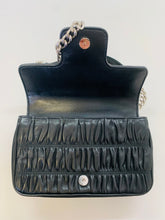 Load image into Gallery viewer, Prada Black Small Cross Body Chain Flap Bag