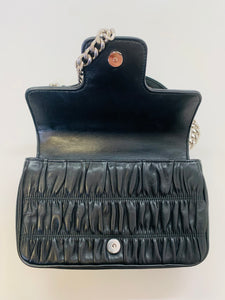 Prada Black Small Cross Body Chain Flap Bag
