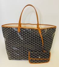 Load image into Gallery viewer, Goyard Black La Cabas Saint Louis GM Bag