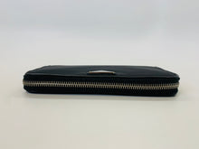 Load image into Gallery viewer, Prada Black Tessuto Nylon Large Zip Around Wallet