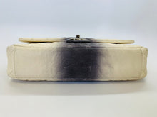 Load image into Gallery viewer, CHANEL Ivory and Grey Ombré Caviar Leather Flap Bag