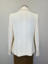 Load image into Gallery viewer, CHANEL Ivory Tweed Jacket Size 42