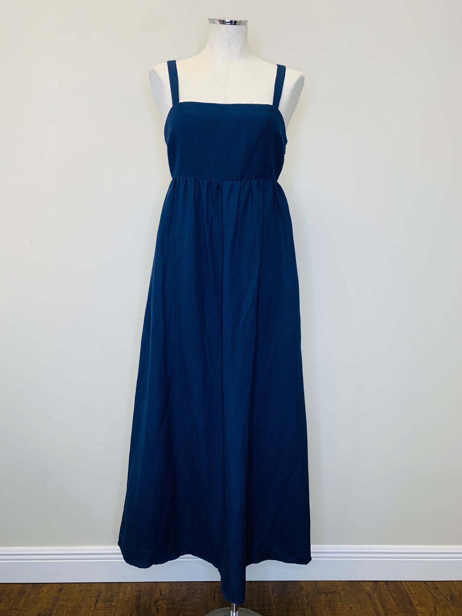 navy blue dress size 8 Oudiya Girls Summer Navy Blue Dress Ruffle Sleeve Mesh A Line Casual Party Dresses with Pockets 6-13 Y, Girl's, Size: 12-13Y