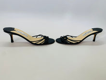 Load image into Gallery viewer, Jimmy Choo Black Slide Sandals Size 38