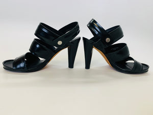 Derek Lam 10 Crosby Black Sandals Size 6 1/2