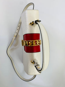 Gucci Ivory Guccissima Medium Sylvie Bag