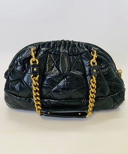 Marc Jacobs Black Leather Shoulder Bag