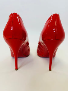 Christian Louboutin Red Kate 100mm Pumps Size 39 1/2