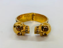 Load image into Gallery viewer, Alexander McQueen Twin Skull Cuff