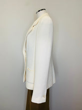 Load image into Gallery viewer, CHANEL Ivory Tweed Jacket Size 42