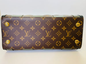 Louis Vuitton Monogram Damier Tressage City Steamer MM Bag