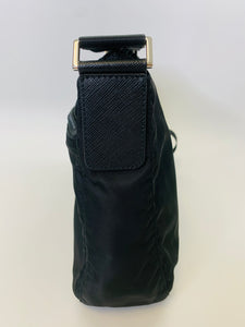 Prada Black Tessuto Nylon Messenger Bag