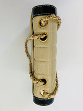 Load image into Gallery viewer, CHANEL Vintage Camel and Black Flap Bag