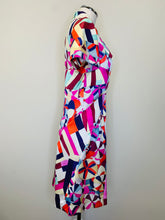 Load image into Gallery viewer, CHANEL Pink Multicolor CC Print Dress Size 40