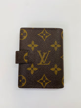 Load image into Gallery viewer, Louis Vuitton Coated Monogram Canvas Card and Photo Holder