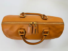 Load image into Gallery viewer, CHANEL Vintage Cognac Caviar Leather Boston Bag