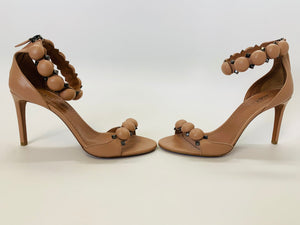 Alaia Blush La Bombe 95mm Sandals Soze 39 1/2