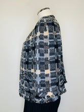 Load image into Gallery viewer, CHANEL Tweed and Fringe Jacket Size 42