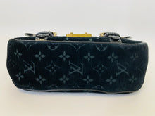 Load image into Gallery viewer, Louis Vuitton Limited Edition Gracie MM Black Monogram Velours Bag