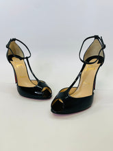 Load image into Gallery viewer, Christian Louboutin Black Senora Sandals Size 39 1/2