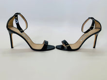 Load image into Gallery viewer, Manolo Blahnik Black Chaos Sandals Size 39 1/2