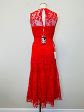 Load image into Gallery viewer, Self Portrait Red Midi Dress Sizes 4 and 12