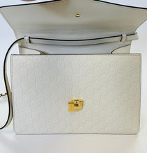 Load image into Gallery viewer, Gucci Ivory Guccissima Medium Sylvie Bag