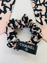 Load image into Gallery viewer, CHANEL CC Print Hair Accessory Twilly Bow