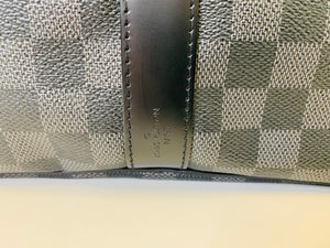 Louis Vuitton Damier Graphite Keepall Bandouliere 55