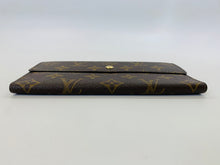 Load image into Gallery viewer, Louis Vuitton Vintage Coated Monogram Canvas Flap Wallet