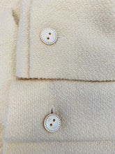 Load image into Gallery viewer, CHANEL Ivory Tweed Jacket Size 42