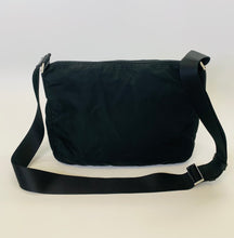 Load image into Gallery viewer, Prada Black Tessuto Nylon Messenger Bag