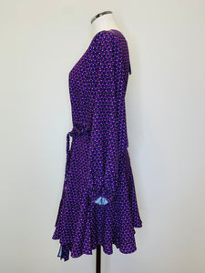 Rhode Violet Bloom Ella Dress Size M