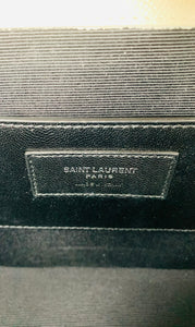 Saint Laurent Porcellin Medium Envelope Flap Bag