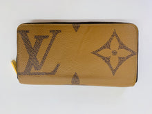 Load image into Gallery viewer, Louis Vuitton Reverse Giant Monogram Canvas Zippy Wallet