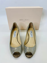 Load image into Gallery viewer, Jimmy Choo Isabel Glitter Pumps Size 36