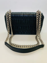 Load image into Gallery viewer, Prada Black Small Cross Body Chain Flap Bag