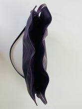 Load image into Gallery viewer, Loewe Eggplant Flamenco Drawstring Clutch With Strap