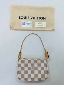 Louis Vuitton Damier Azur Mini Pochette Accessories