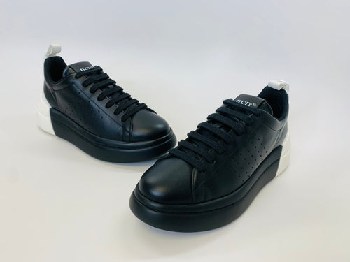 Red Valentino Black and White Bowalk Platform Sneaker Sizes 37, 38 and 39