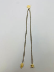 CHANEL Camellia and CC Tie Necklace