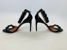 Load image into Gallery viewer, Alaia Black La Bombe Sandals Size 39 1/2