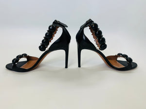 Alaia Black La Bombe Sandals Size 39 1/2