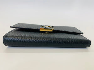 Louis Vuitton Noir Capucines Compact Wallet