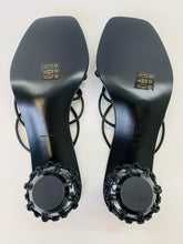 Load image into Gallery viewer, Cult Gaia Black Kelly Sandal Size 37