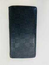 Load image into Gallery viewer, Louis Vuitton Black Damier Brazza Wallet