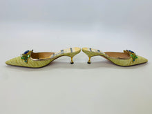 Load image into Gallery viewer, Manolo Blahnik Jeweled Mule Size 37